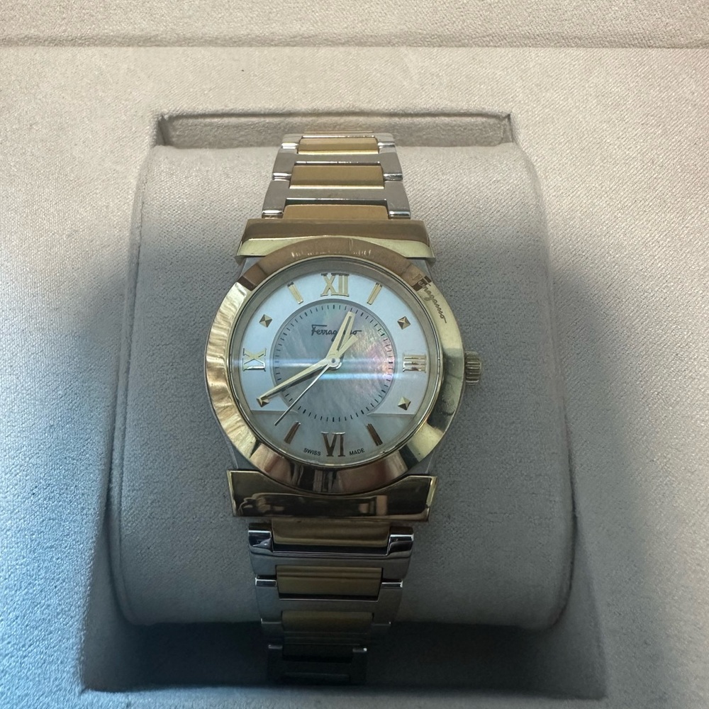 Salvatore Ferragamo Mother of Pearl Women’s Watch